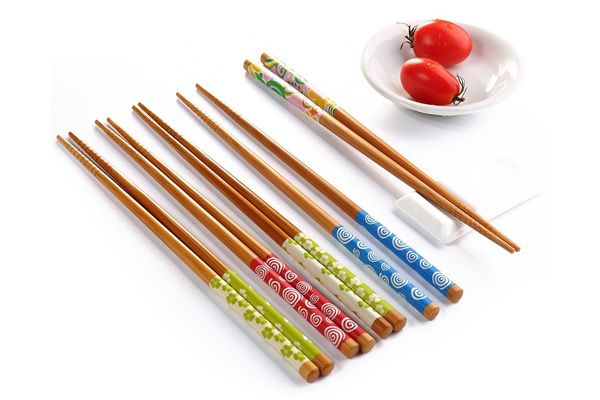 Reusable chopsticks with printing