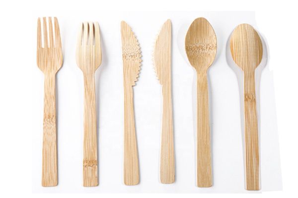Bamboo knife fork spoon