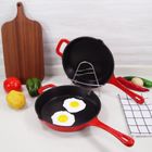 enamel cast iron frypan/skillet