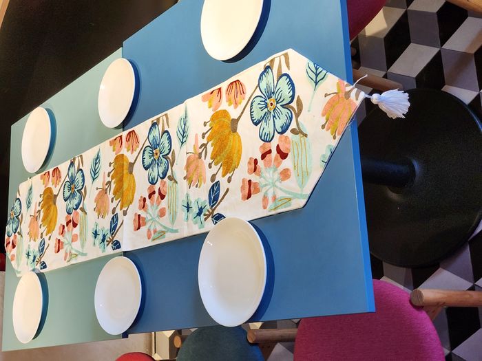 Embroidered Table Runner