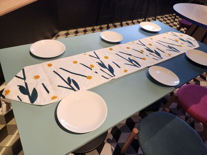 Embroidered Table Runner