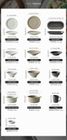 Jarwah Dinnerware Plates Round Bulk Ceramic Plate Porcelain Serving Dishes Catering Black Matte Speckled Cheap Ceramic Plate Dish Pasta Bowl Soy Sauce Dish Coffee Mug Cup