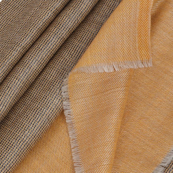 Cashmere Wool Jacquard Scarf
