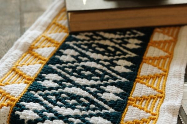 Hand-Crocheted Table Runner