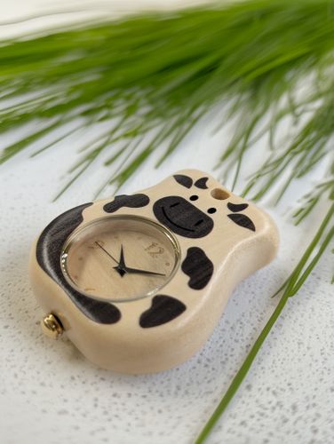 Wooden Animal Pendant Watch