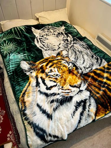 Animal print blankets