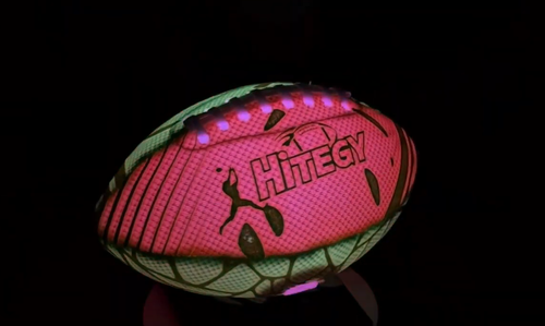 How the color changing football works