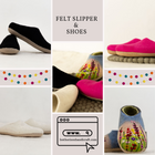 Felt Indoor Slipper, Shoes & Boots