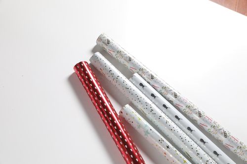 Hot foil Gift wrapping paper