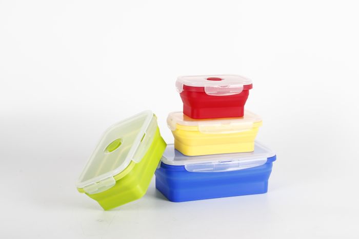 silicone lunch box, food container
