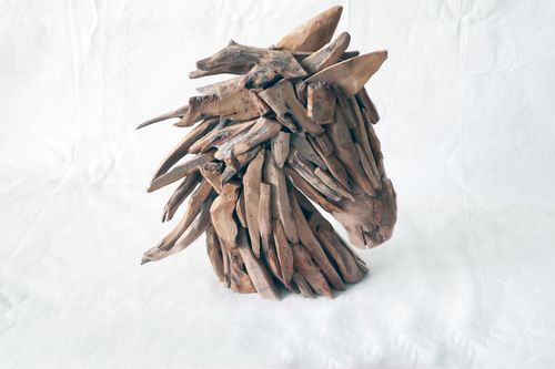 wood animal sculpture