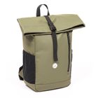 Green GRS leather multifunctional computer backpack travel computer backpack fashionable leisure bag