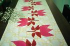 Hand Block Printed Cotton Canvas Table Runner