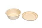 Biodegradable disposable bagasse salad bowl with lid