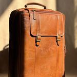 Vintage Leather Backpack & Laptop Bag - 2 in 1