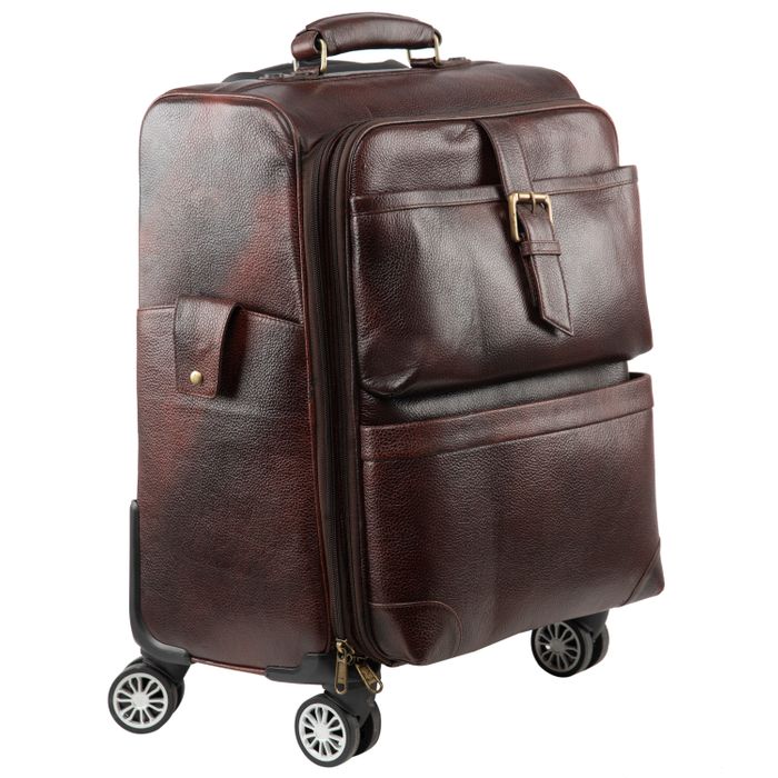 The Executive Leather Trolley