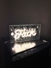 Sequin LED Neon Box