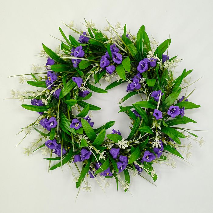 Wholesale artificial flower spring wreath indoor outdoor, artificial wreath amazon, artificial Easter wreath and garland, artificial flower door wreath, artificial lily of the valley wreath, artificial morning glory floral wreath