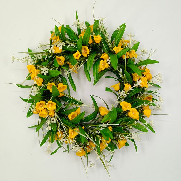Wholesale artificial flower spring wreath indoor outdoor, artificial wreath amazon, artificial Easter wreath and garland, artificial flower door wreath, artificial lily of the valley wreath, artificial morning glory floral wreath