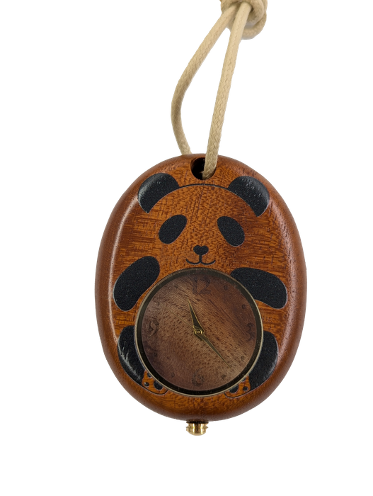 Wooden Animal Pendant Watch
