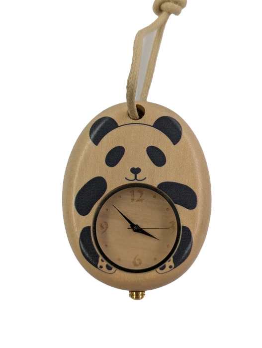 Wooden Animal Pendant Watch