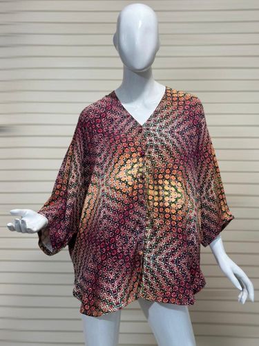 100% Modal Satin Printed Top