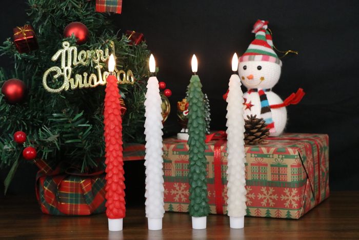 LED  WAX TAPER CANDLES