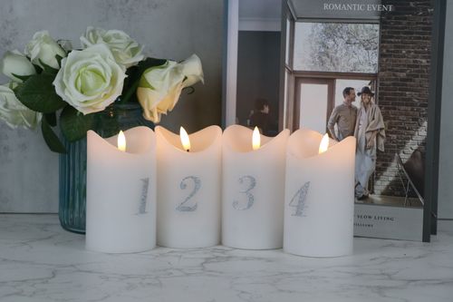 LED PILLAR FLAMELESS CANDLES