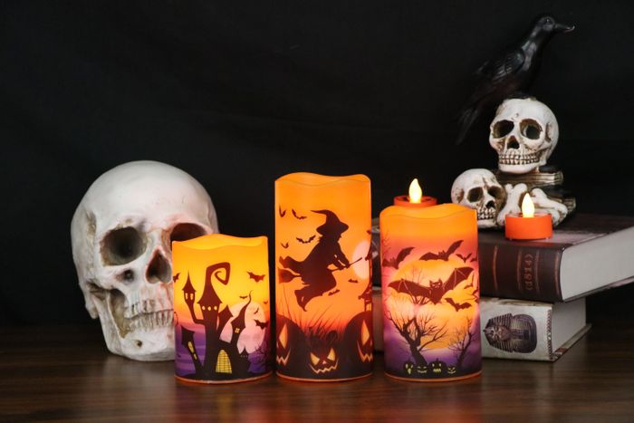 LED PILLAR FLAMELESS CANDLES