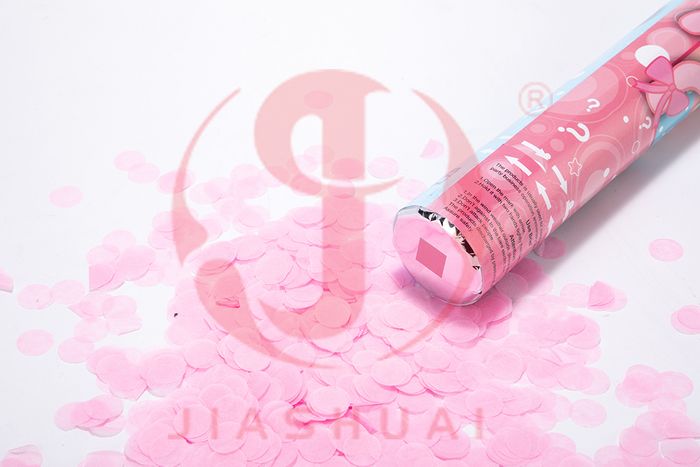 gender reveal confetti cannon