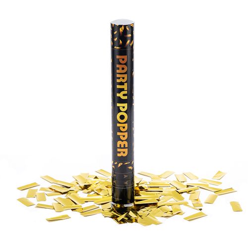 gold confetti cannon