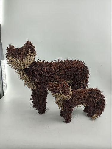 wood animal sculpture