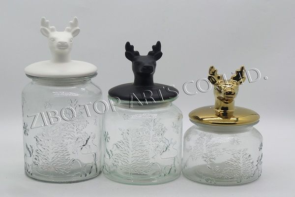 GLASS BIG JAR
