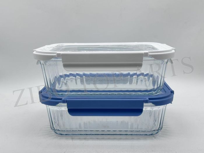 GLASS CONISTER