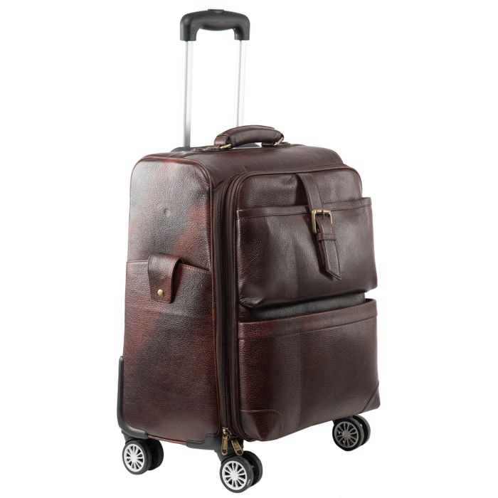The Executive Leather Trolley