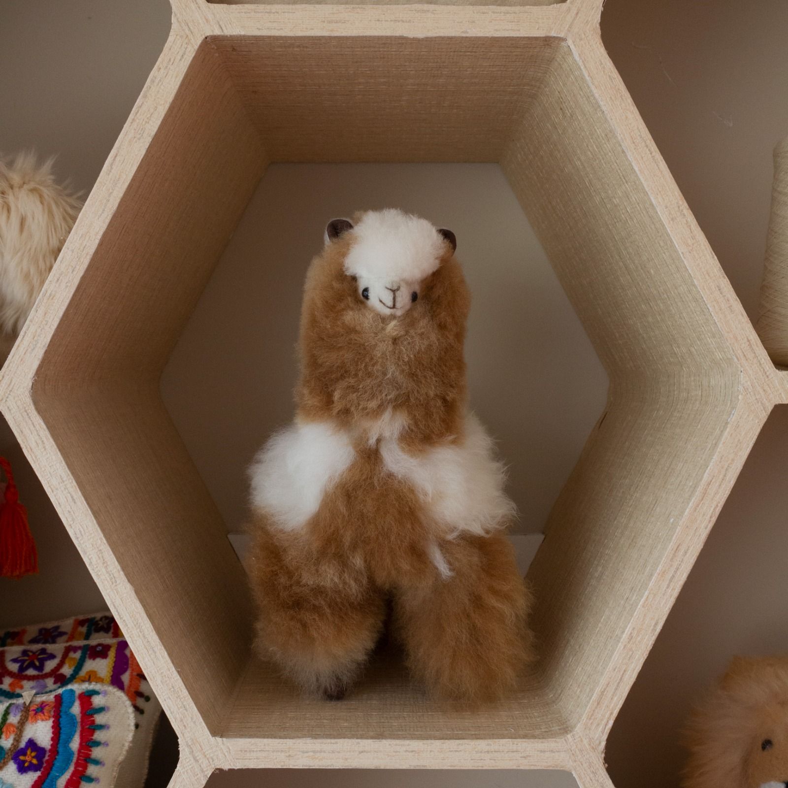 DECORATIVE ALPACA FUR PLUSH