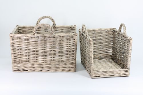 willow basket log