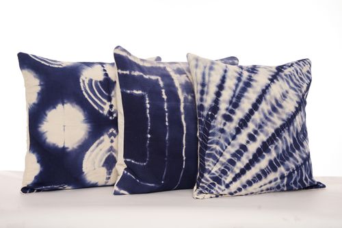 Tie dye cushion