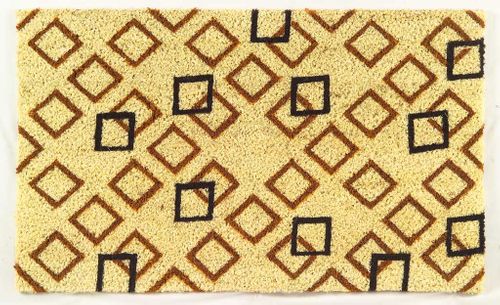 Vinyl Backed Coir Door Mats