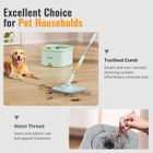 CW002 Spin Mop and Bucket Set with Detachable Inner Mop Bucket, Mops and Buckets for Floor Cleaning
