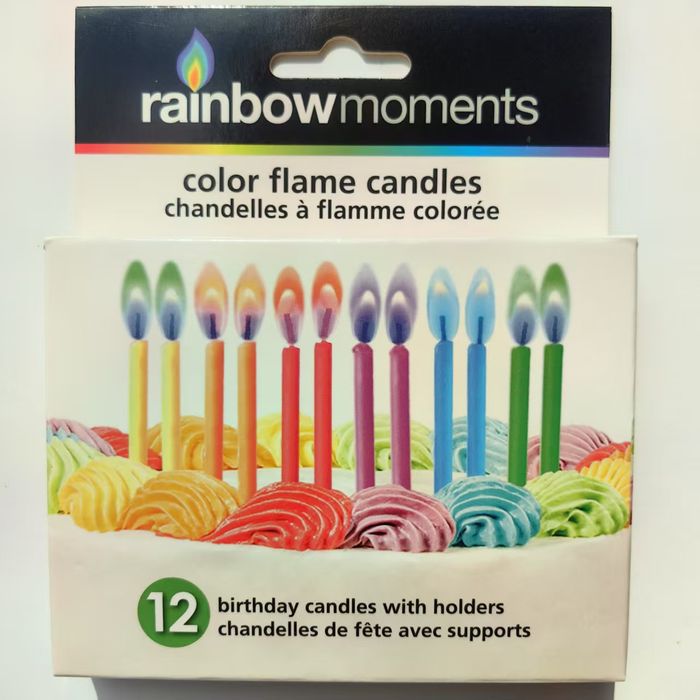 Color Flame Party Candles