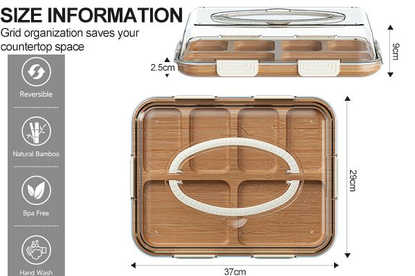 Bamboo Snack Box