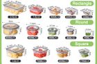 Sealed fresh-keeping box plastic transparent combination storage box