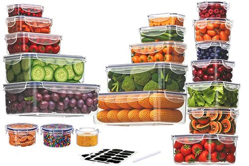 Sealed fresh-keeping box plastic transparent combination storage box