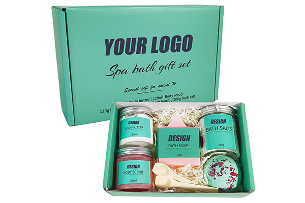 Wholesale Luxury Body Care Spa Kit Valentine's Day Private Label Bath Gift Set Home Spa