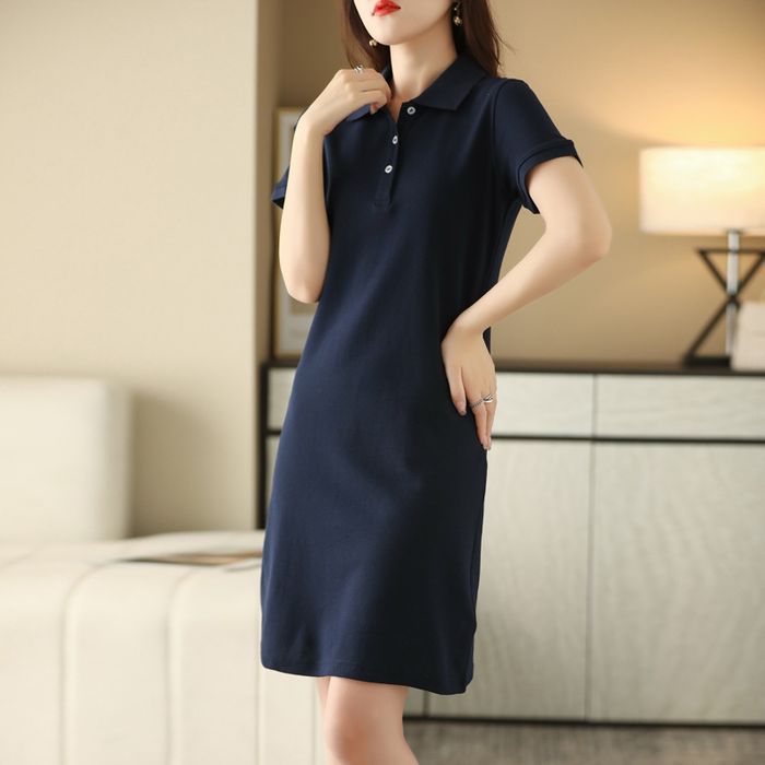 Custom Women’s Classic Short Sleeve Polo Dress