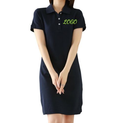Custom Women’s Classic Short Sleeve Polo Dress