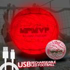 Rechargeable LED light up volleyball