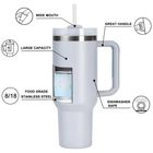 40oz Stainless Steel Water Tumbler with Handle
