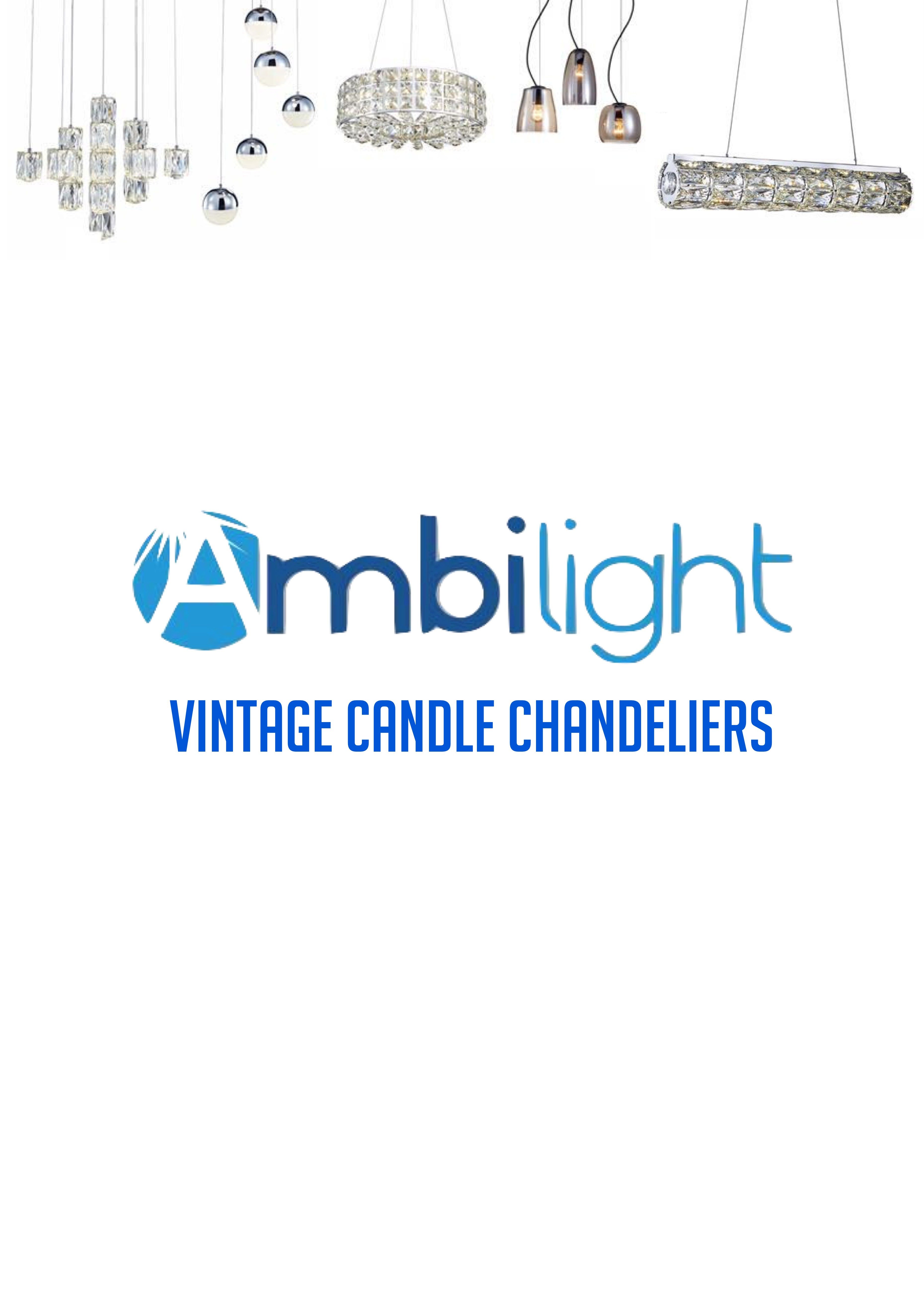 Vintage Candle Chandeliers